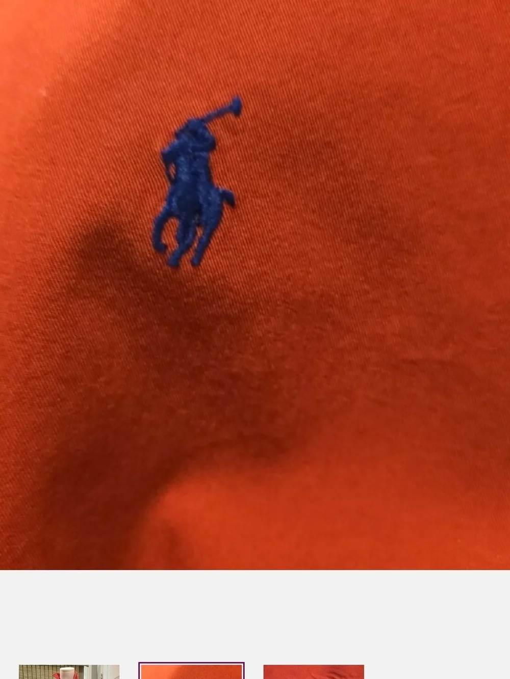 Polo by Ralph Lauren Deep Red Button-Up Blazer Shirt